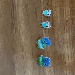 Cute owl stud earrings!